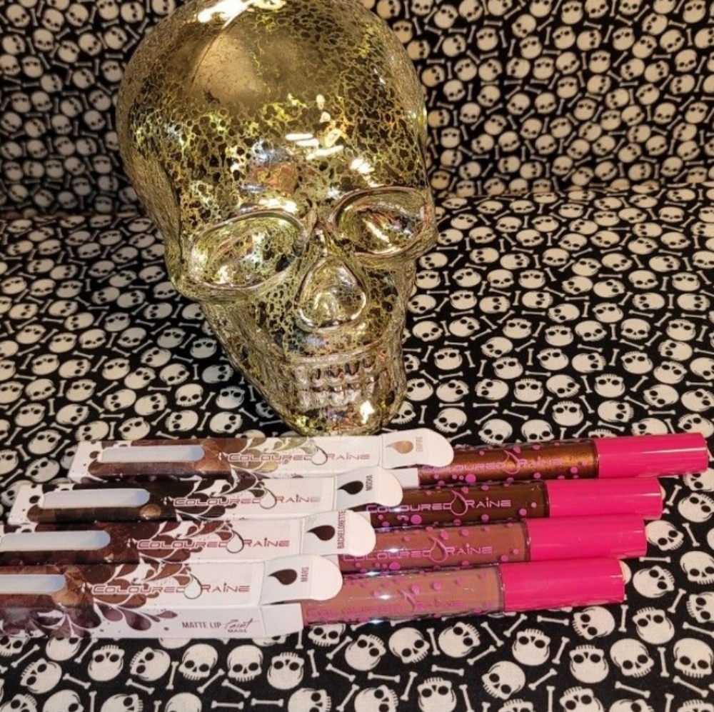 BNIB Coloured Raine Matte Lip Paint (Liquid Lipstick) - 4 GORGEOUS COLORS